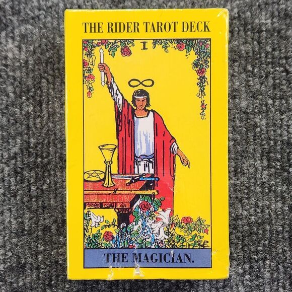 Other - Vintage 1971 The‎ Rider Tarot Deck The Magician Sealed Complete Deck Instruction